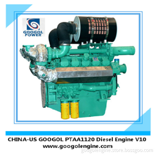 Small Diesel Engine 4 Stroke V8 554kW Air Cooled Engine